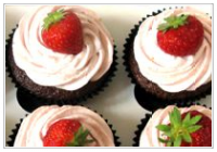 Erdbeercupcake
