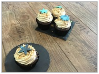 Lebkuchen-Pflaume Cupcakes