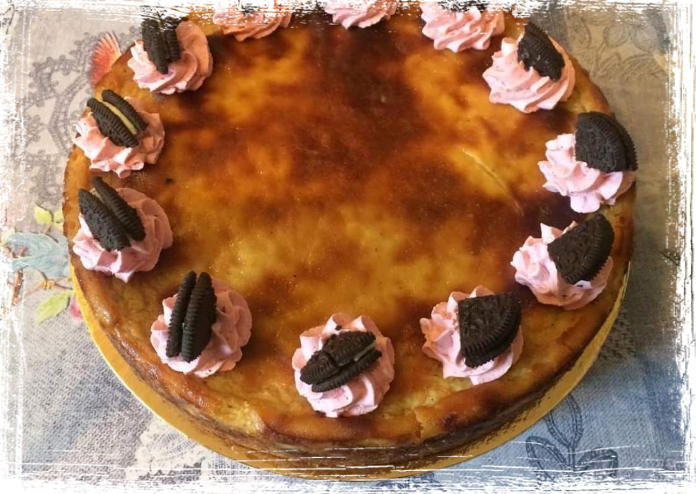 Torte in türkis